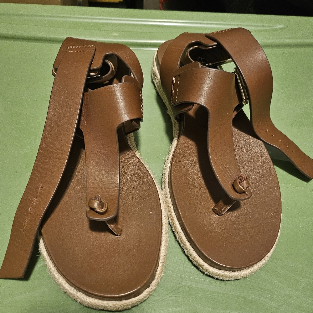 Brown Leather Sandals